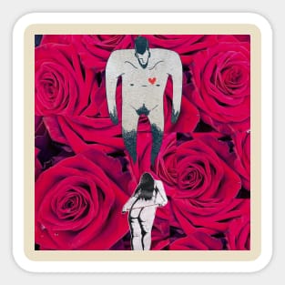 We Bloom Where We Were Cut Sticker